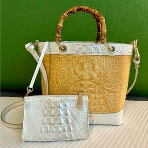 Brahmin Hayden Bag with Bamboo Handles